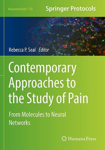 Contemporary Approaches to the Study of Pain