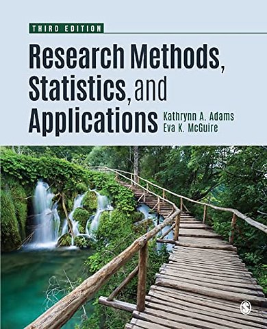 Research Methods, Statistics and Applications