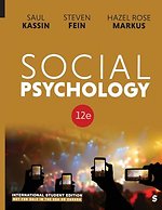 Social Psychology - International Student Edition