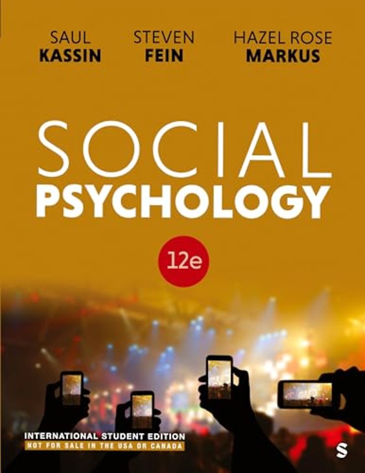 Social Psychology - International Student Edition