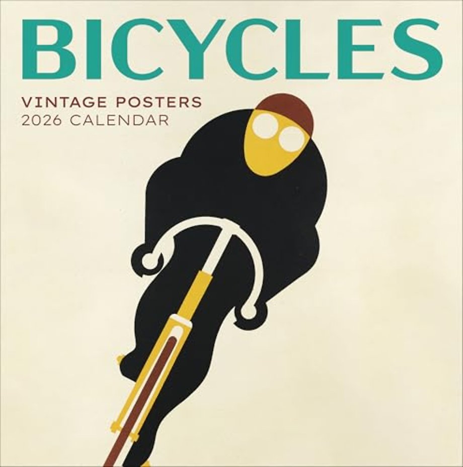 Bicycles: Vintage Posters 2026 Wall Calendar