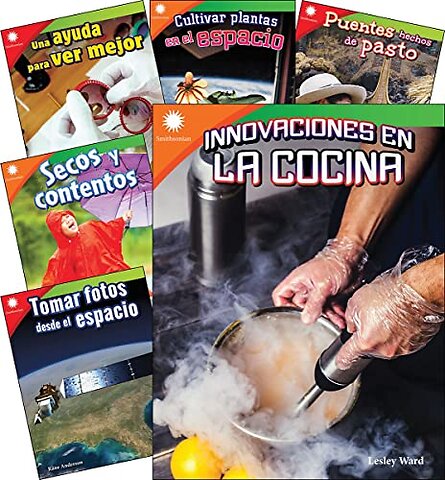 Smithsonian Informational Text: Creative Solutions Spanish Grades 2-3: 6-Book Set