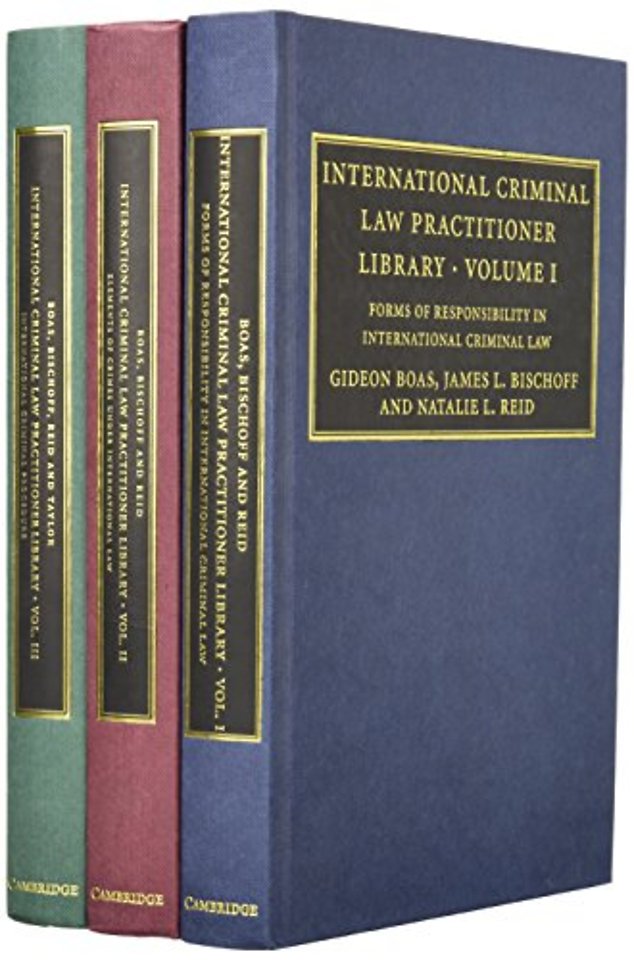 International Criminal Law Practitioner Library Complete Set