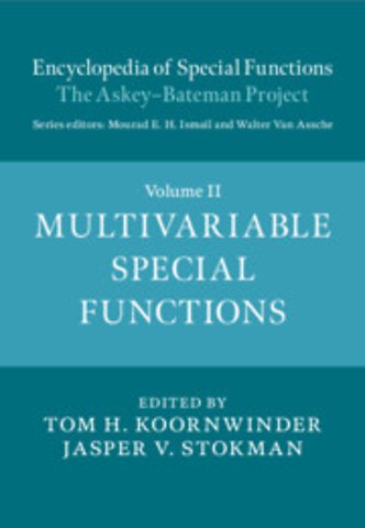 Encyclopedia of Special Functions: The Askey-Bateman Project