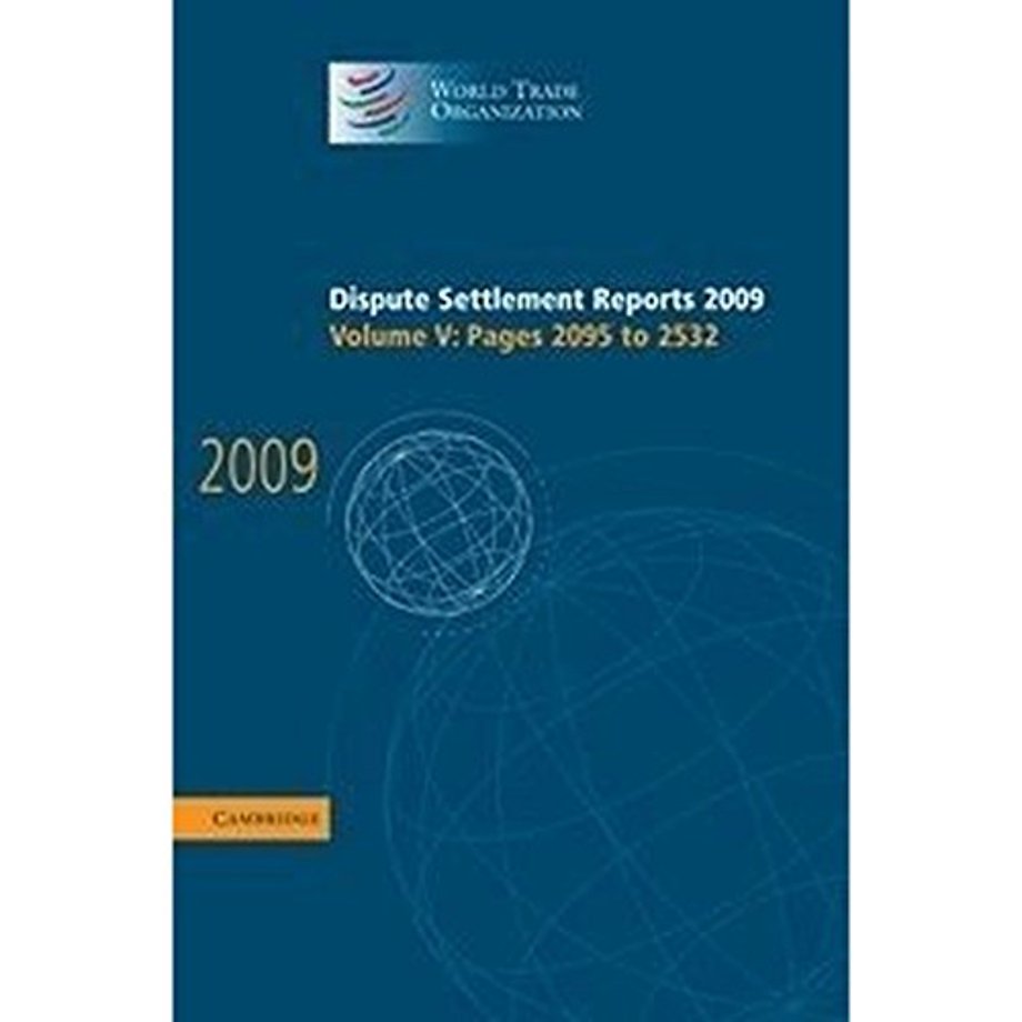 Dispute Settlement Reports 2009: Volume 5, Pages 2095-2532
