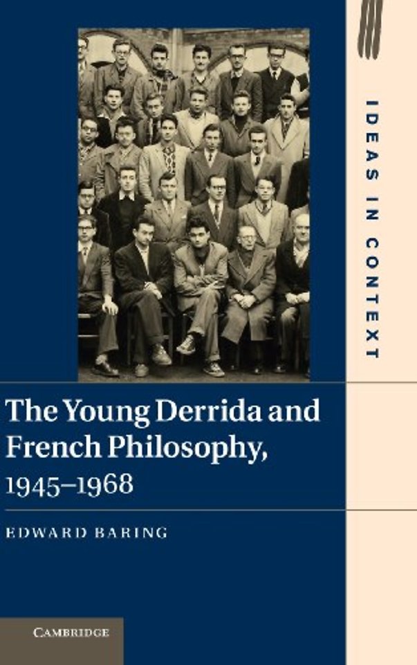 The Young Derrida and French Philosophy, 1945–1968
