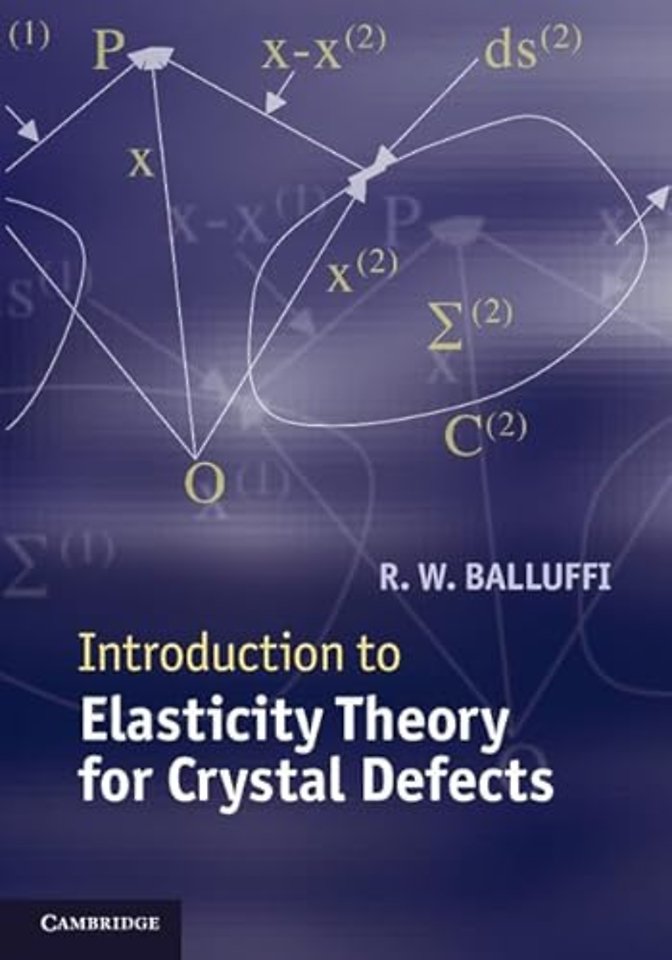 Introduction to Elasticity Theory for Crystal Defects
