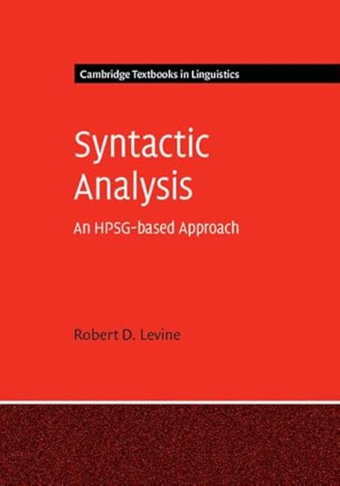 Syntactic Analysis