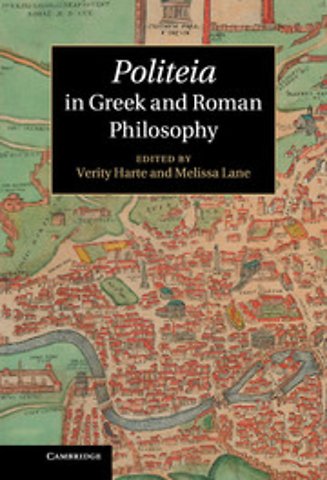 Politeia in Greek and Roman Philosophy