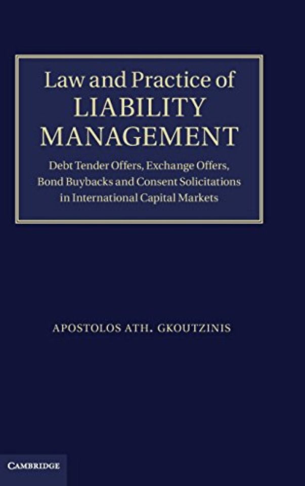 Law and Practice of Liability Management