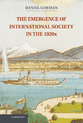 The Emergence of International Society in the 1920s