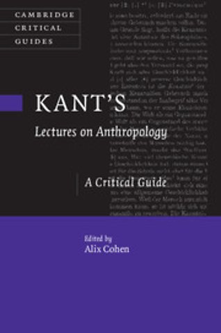 Kant's Lectures on Anthropology