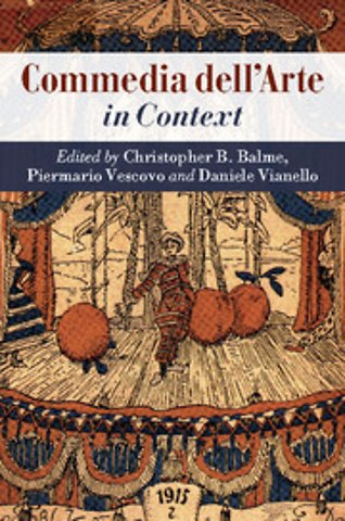 Commedia dell'Arte in Context