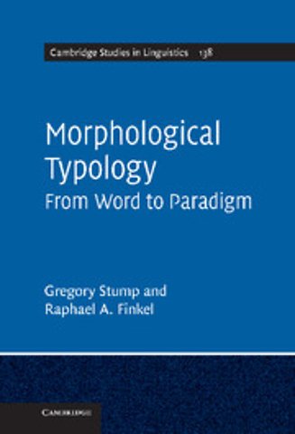Morphological Typology