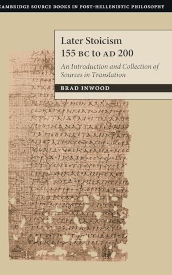 Later Stoicism 155 BC to AD 200