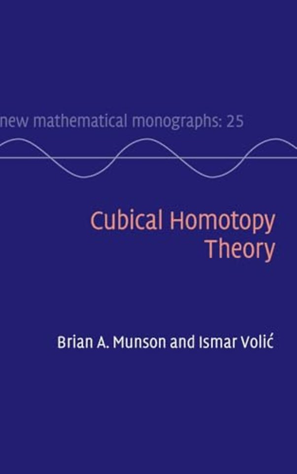 Cubical Homotopy Theory