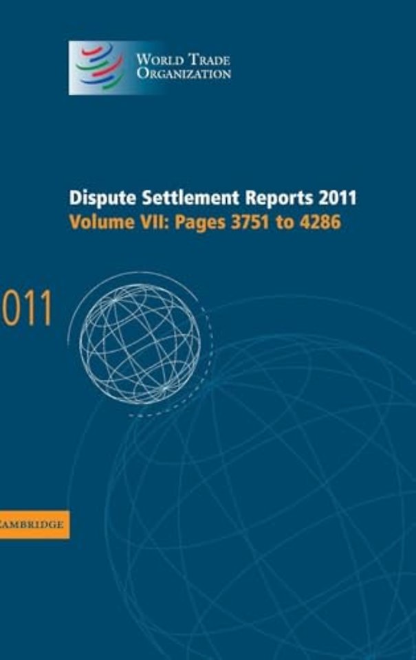 Dispute Settlement Reports 2011: Volume 7, Pages 3751–4286