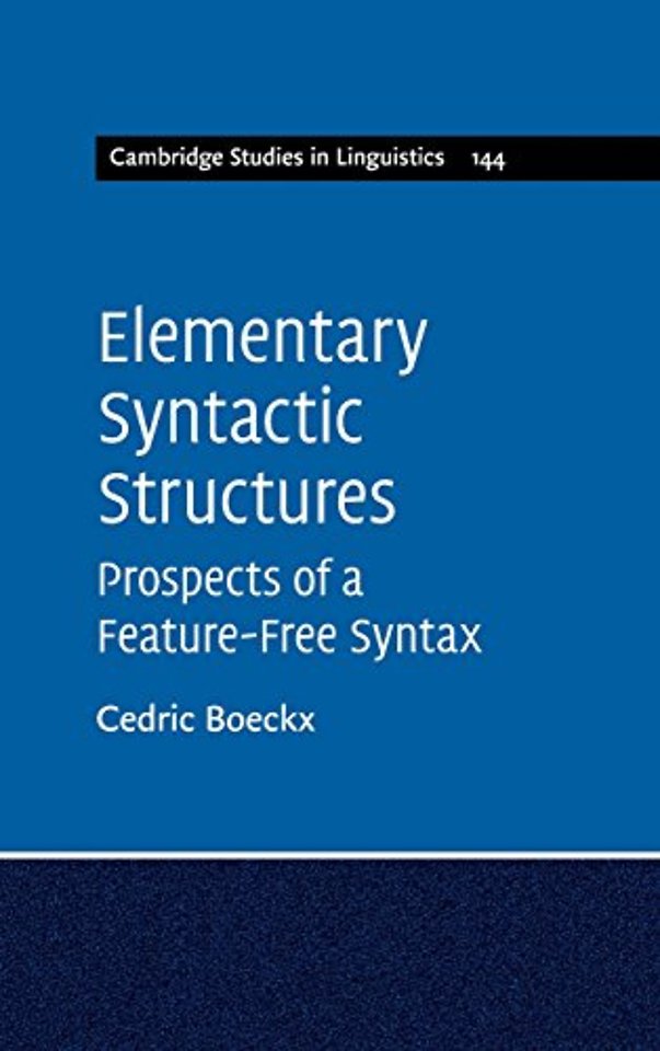 Elementary Syntactic Structures