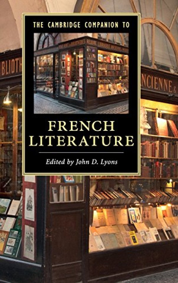 The Cambridge Companion to French Literature
