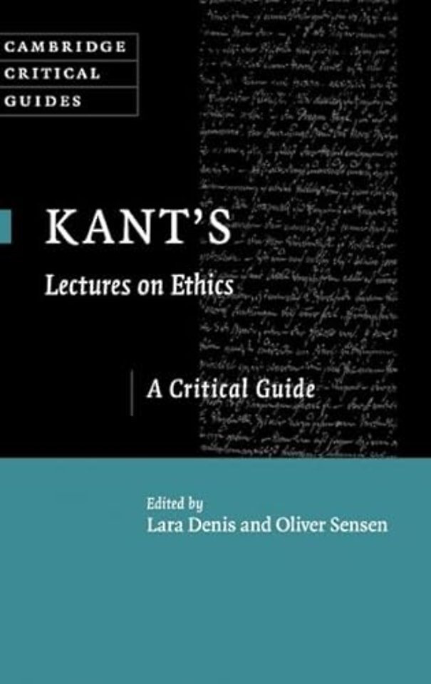 Kant's Lectures on Ethics