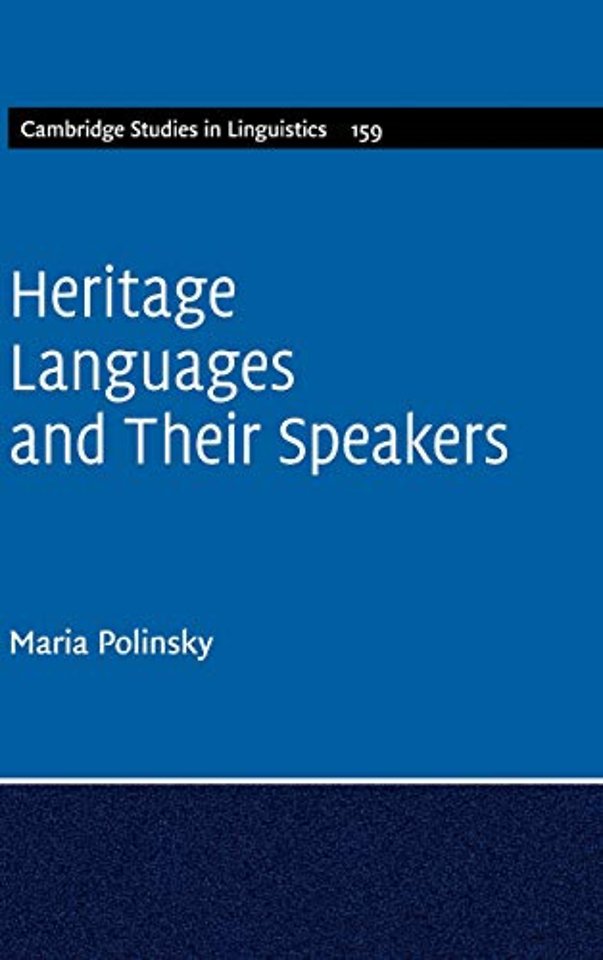 Heritage Languages and their Speakers