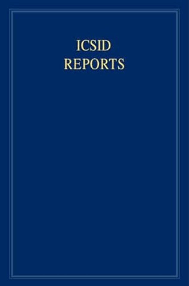 ICSID Reports: Volume 19