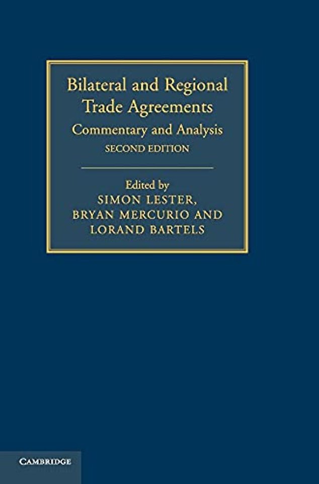 Bilateral and Regional Trade Agreements