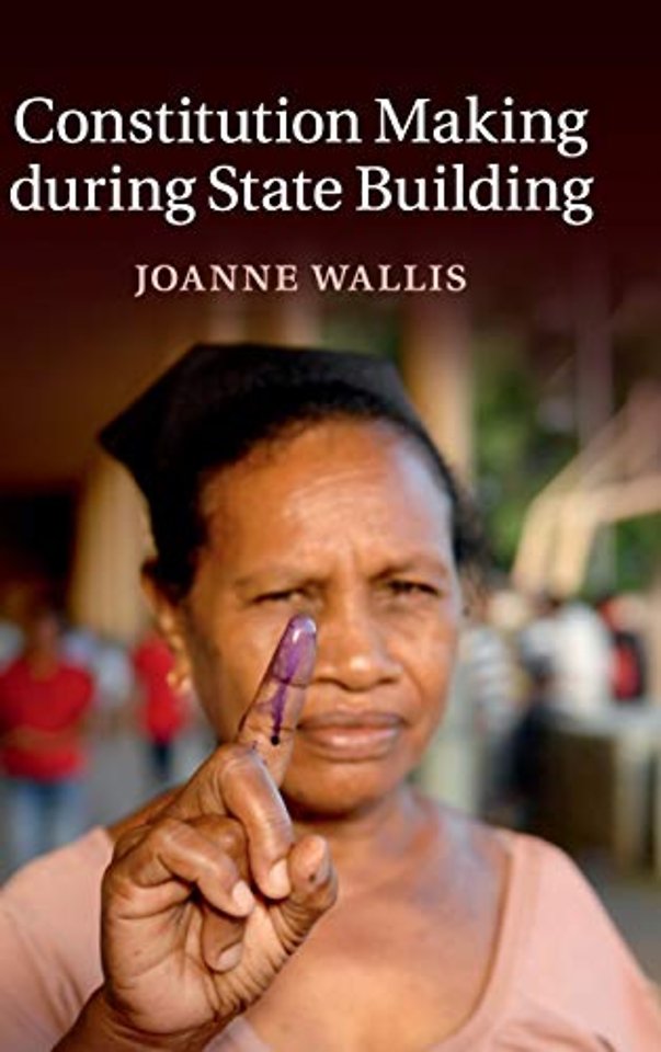 Constitution Making during State Building