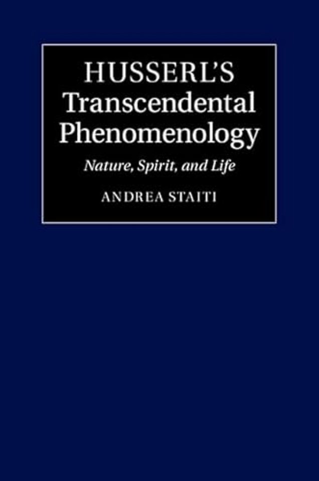 Husserl's Transcendental Phenomenology