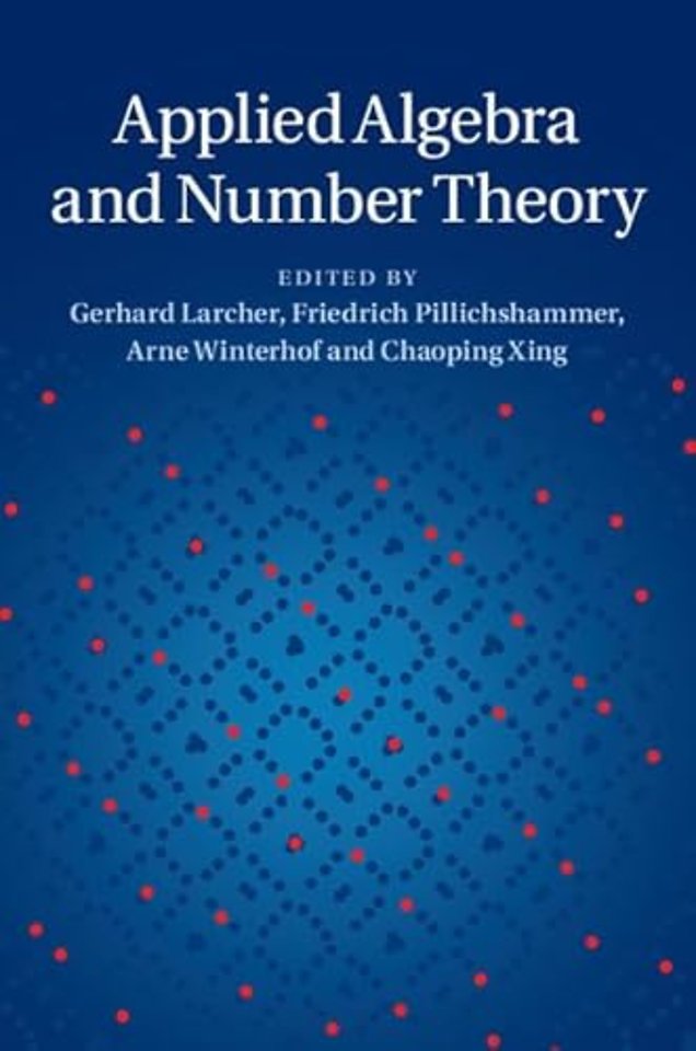 Applied Algebra and Number Theory