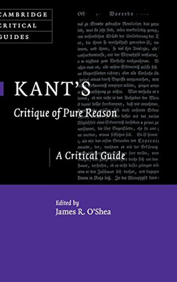 Kant's Critique of Pure Reason