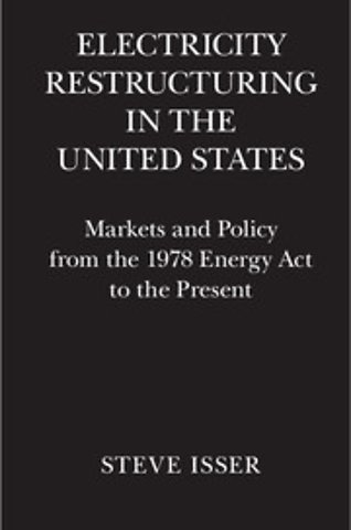 Electricity Restructuring in the United States