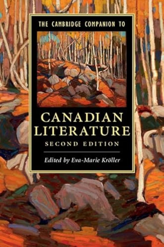 The Cambridge Companion to Canadian Literature