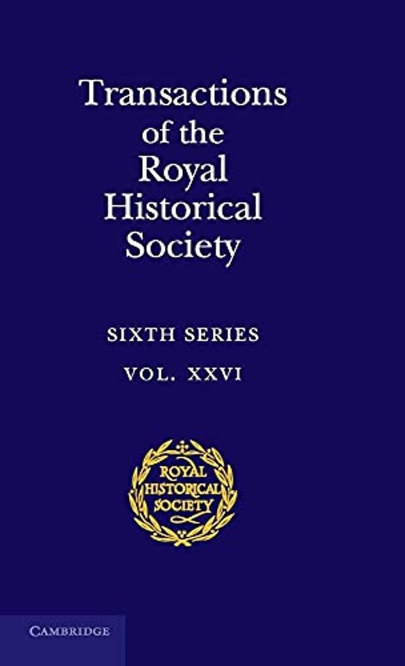Transactions of the Royal Historical Society: Volume 26