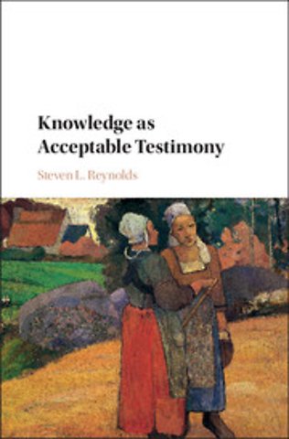Knowledge as Acceptable Testimony