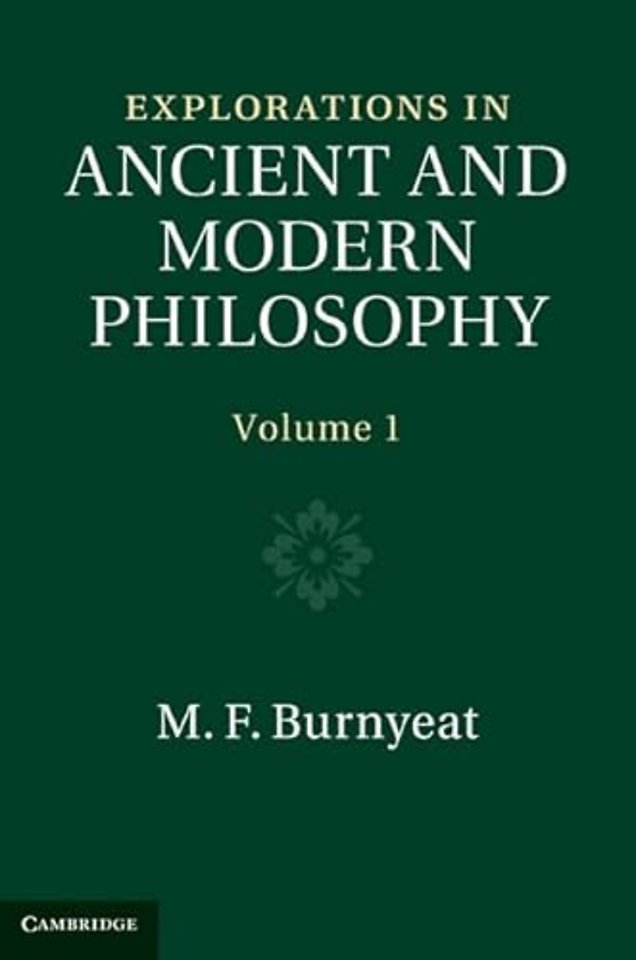 Explorations in Ancient and Modern Philosophy 2 Volume Hardback Set