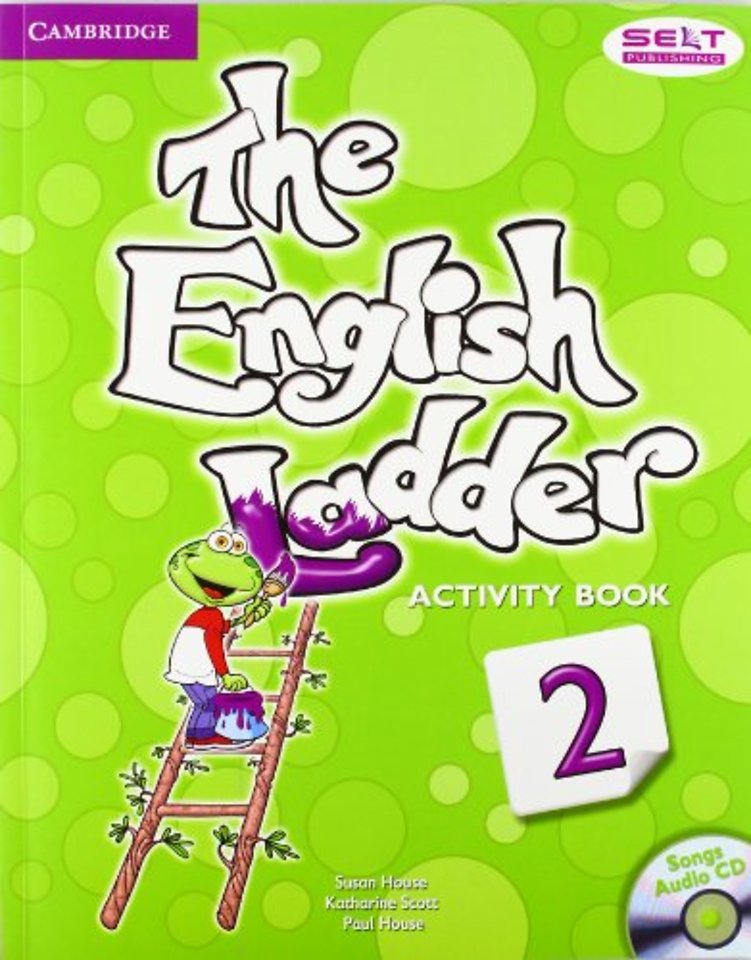 The English Ladder Level 2 Activity Book with Songs Audio CD