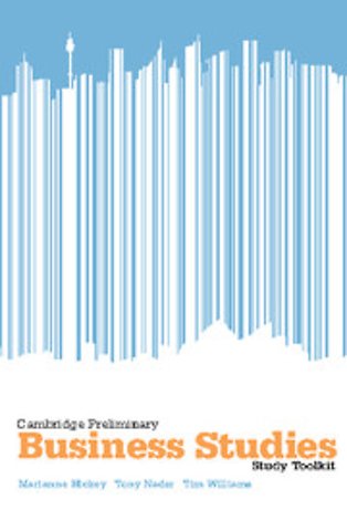 Cambridge Preliminary Business Studies Toolkit