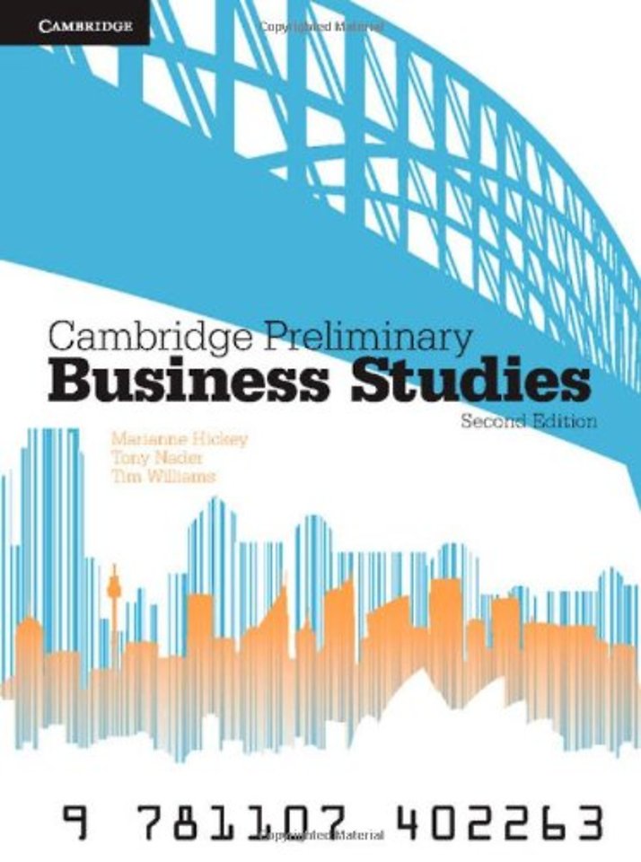 Cambridge Preliminary Business Studies 2ed Pack