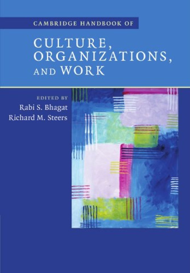Cambridge Handbook of Culture, Organizations, and Work