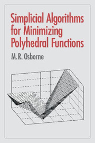 Simplicial Algorithms for Minimizing Polyhedral Functions