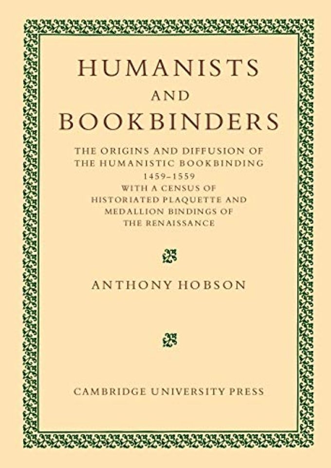 Humanists and Bookbinders