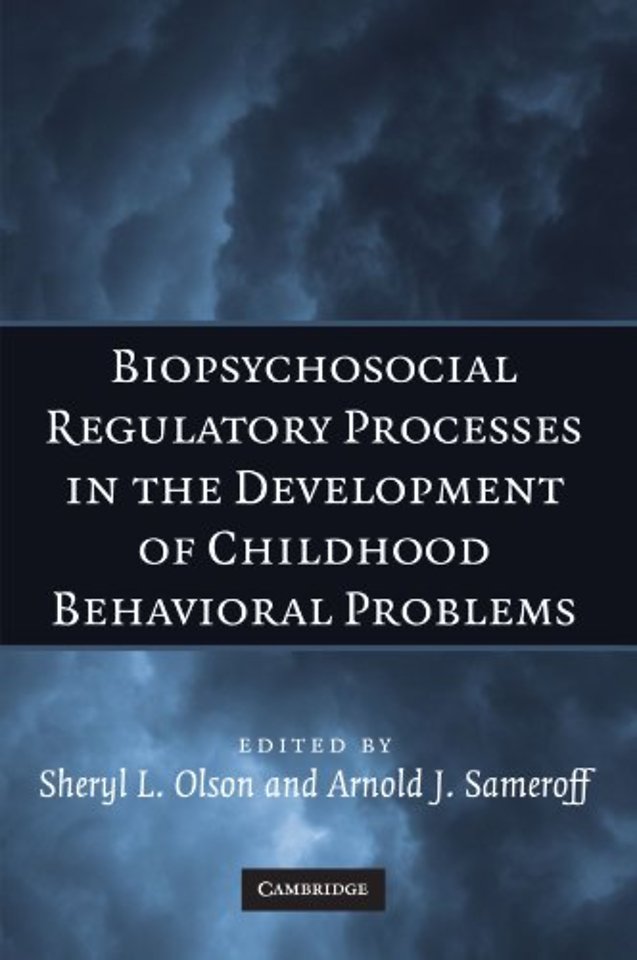 Biopsychosocial Regulatory Processes in the Development of Childhood Behavioral Problems