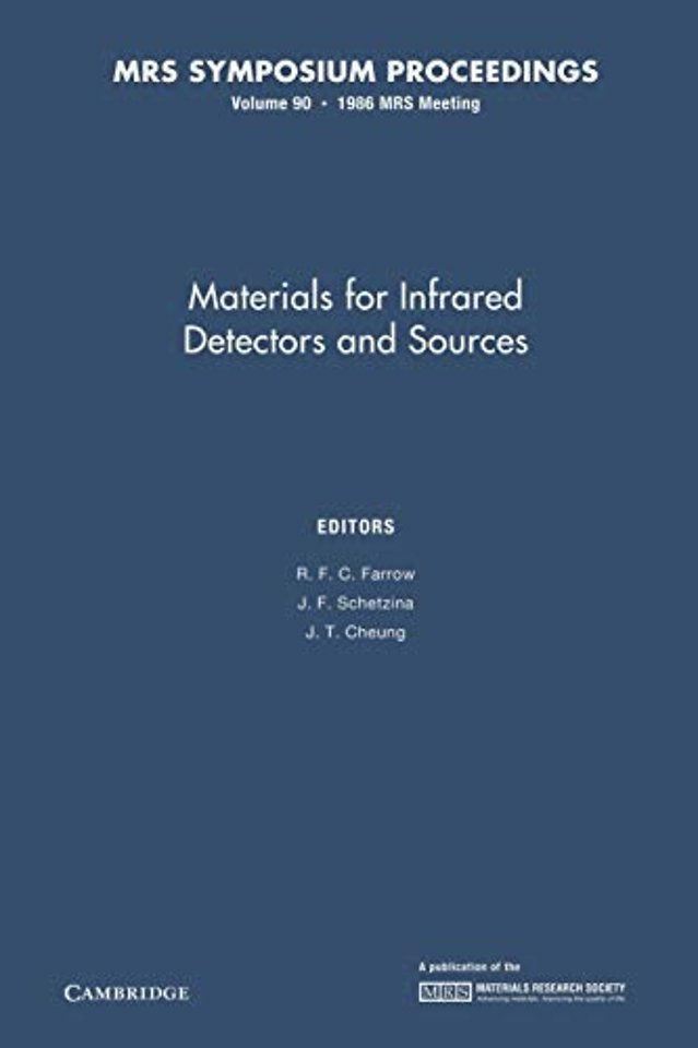 Materials for Infrared Detectors and Sources: Volume 90