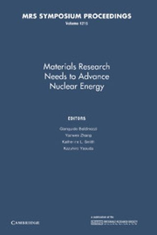 Materials Research Needs to Advance Nuclear Energy: Volume 1215