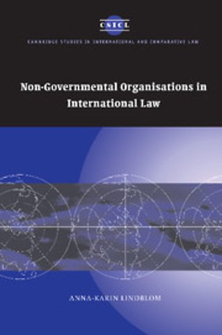 Non-Governmental Organisations in International Law