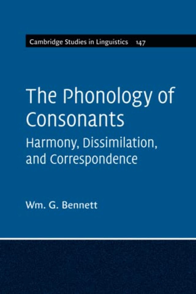 The Phonology of Consonants