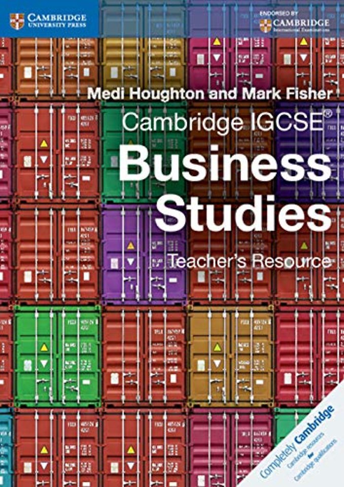 Cambridge IGCSE® Business Studies Teacher's Resource CD-ROM