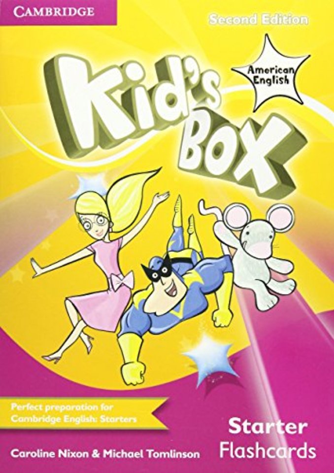 Kid's Box American English Starter Flashcards (pack of 78)