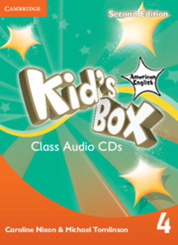 Kid's Box American English Level 4 Class Audio CDs (3)